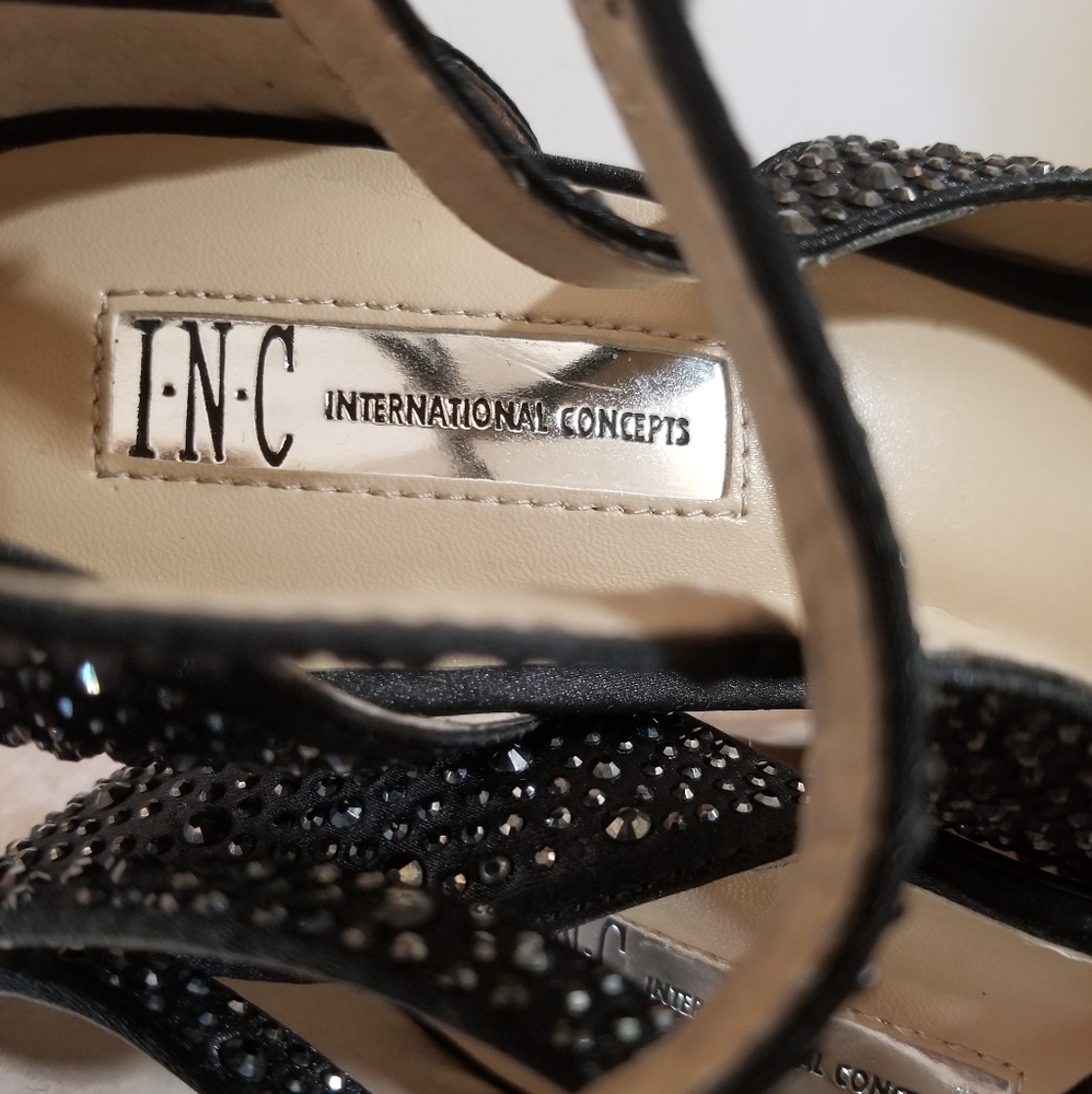 INC INTERNATIONAL CONCEPTS MINXE 2 WOMEN 9.5M BLAC - Picture 7 of 8